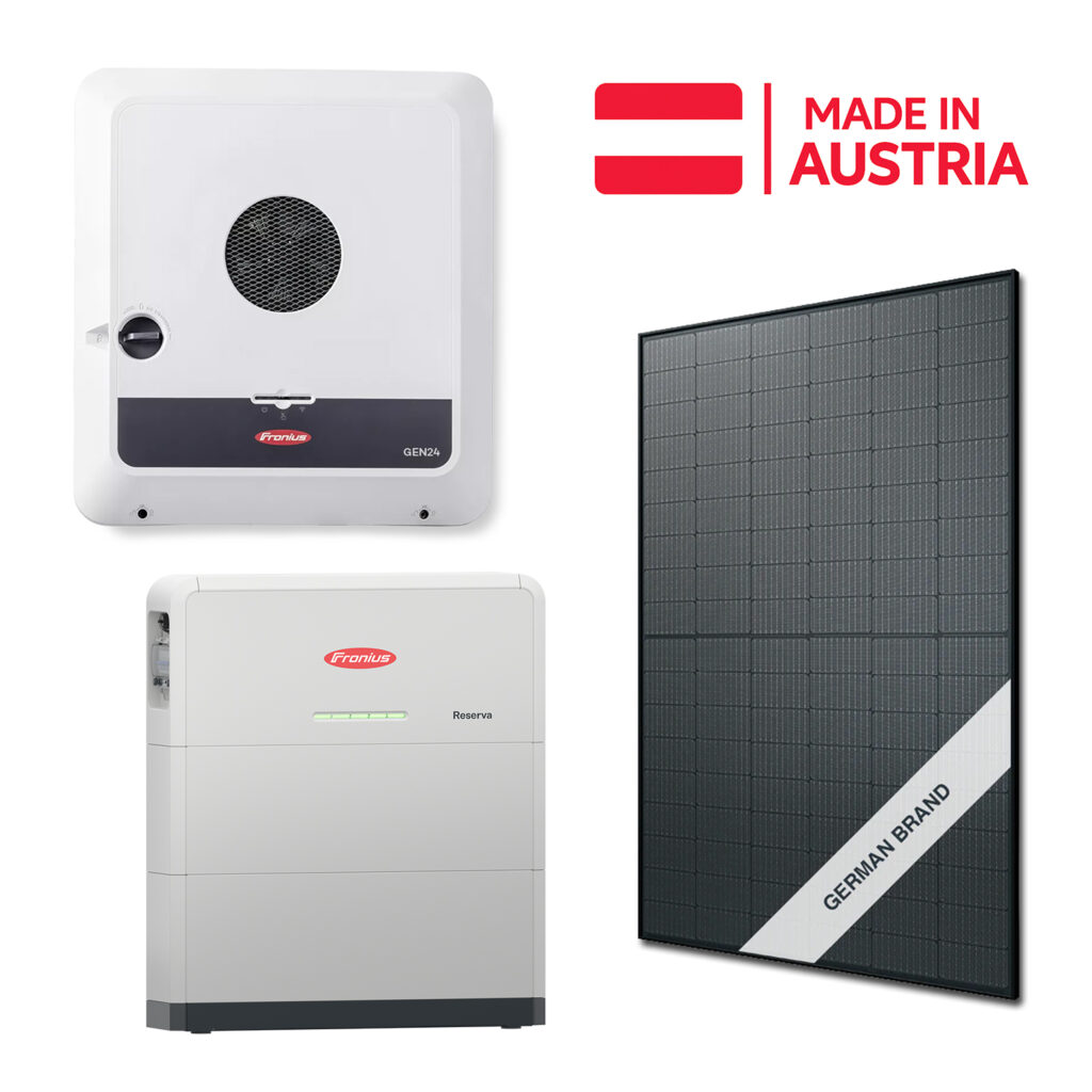 Fronius Photovoltaik Komplettpaket 15 kWp mit 15,8 kWh Speicher