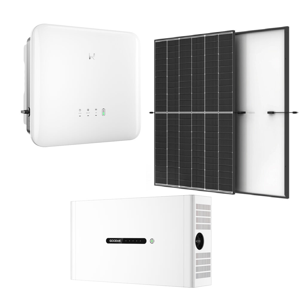 GoodWe Photovoltaik Komplettpaket 15 kWp mit 15 kWh Speicher